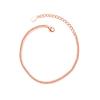 Luxury Real 925 Sterling Silver Fashion Simple Dazzling CZ Chain Bracelets For Women Wedding Fine S925 Jewelry DA1715