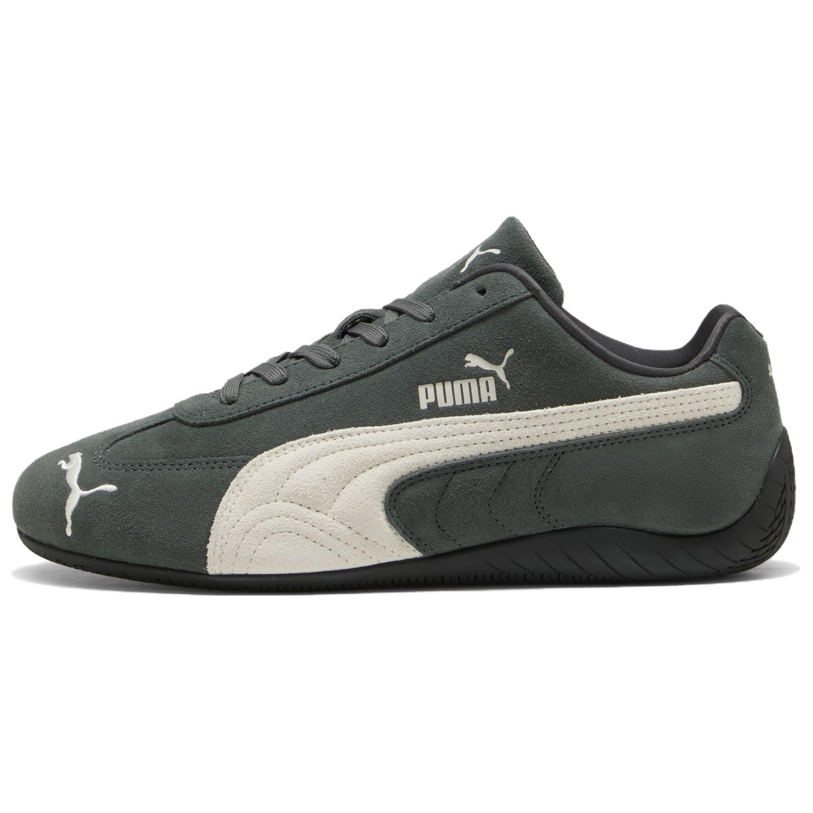 

Puma Speedcat Leather Suede Og Comfortable Versatile Lifestyle Casual Shoes Unisex Casual Shoes Dark-Green 398846-64 40.5