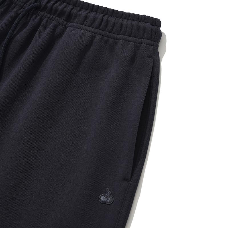 KIRSH Plain Half Elastic Waist Pants [Dark Navy]