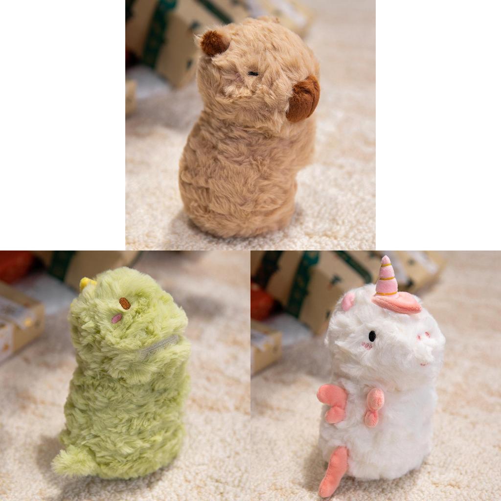 Unicorn Dinosaur Capybara Deer Plush Toy With Pp Cotton Filling For Kids And Girls Decor