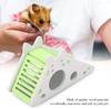 Montiertes Holz-Hamster-Rutschenspielzeug Buntes Hamsterhaus Käfigzubehör für Meerschweinchen Goldhamster Kleine Haustiere XCWJ111