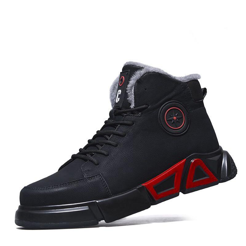 

Водонепроницаемая защитная обувь со стальным носком, небьющиеся кроссовки, зимние теплые зимние ботинки, мужская обувь 37 чёрный