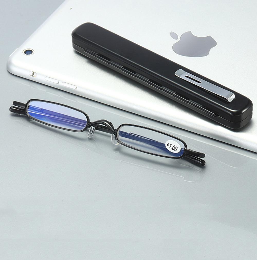 New Design Mini Superthin Reading Glasses Women Men Rectangle Full-rim Reading Glasses +0.75 To +4 Lentes Opticos Para Mujer