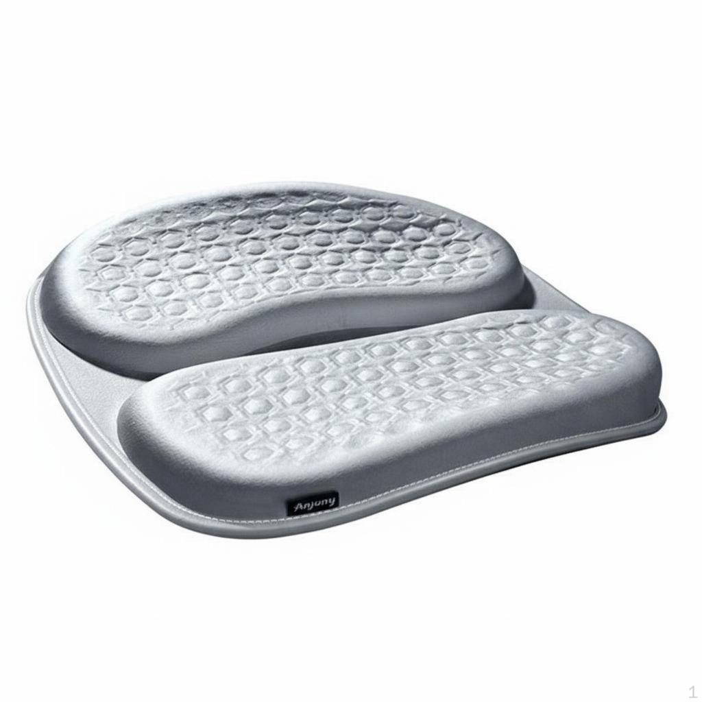 Silicone Mat FourSeason Use Cooling Gel Seat Cushion AntiSlip Honeycomb Car for Office