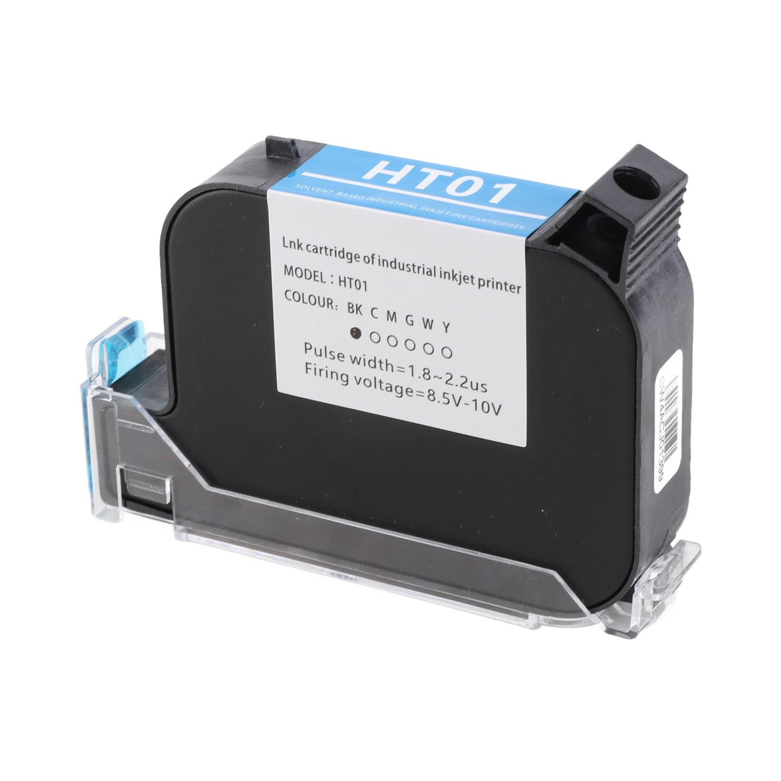 

Картридж з чорнилом для ручного принтера 42 мл Швидковисихаючий картридж для струменевого принтера Заміна 12,7 мм чорний