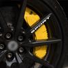 TOMALL 8 Stück Sport Emblem Auto Rad Reflektierender Aufkleber Felge Nabe Auto Rennsport Leistung Sport