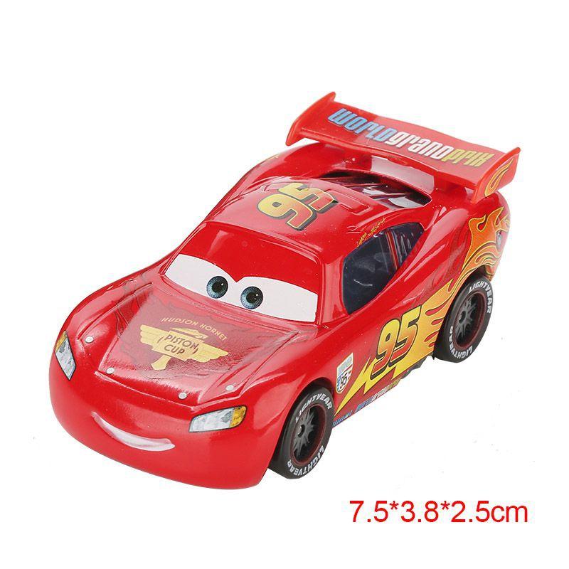 

Cars Toy Lightning McQueen Mater Jackson Storm Sally Ramone 1:55 Diecast Metal Alloy Gliding Car Kids Gift Collection 1