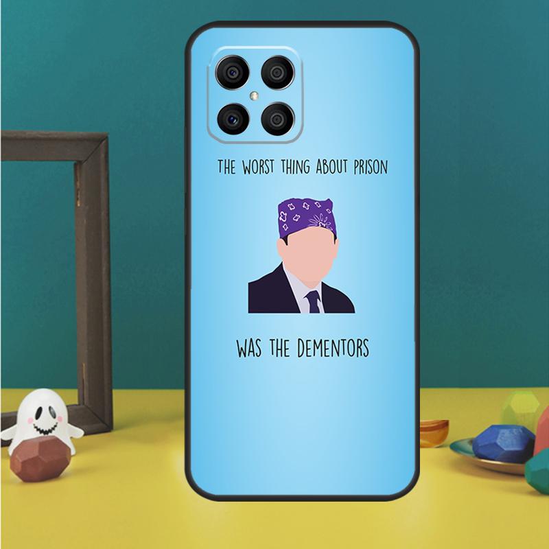 The Office Prison Mike Case For Honor 200 Pro X9b X9a X8b X8a X8 X9 X9c 50 70 90 Lite Honor Magic 5 6 7 Pro Cover