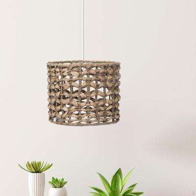 Ceiling Fan Light Cover Handwoven Lamp Shade for Bedroom And Dining