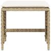 Vidaxl Garden Stools With Cushions, 4 Pcs., Beige, 41X41X36 Cm