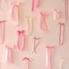 Multipurpose Silk Bowknot 25x9cm For Wall Window Display Birthday Celebration Wedding Backdrop Decoration Making Wreath