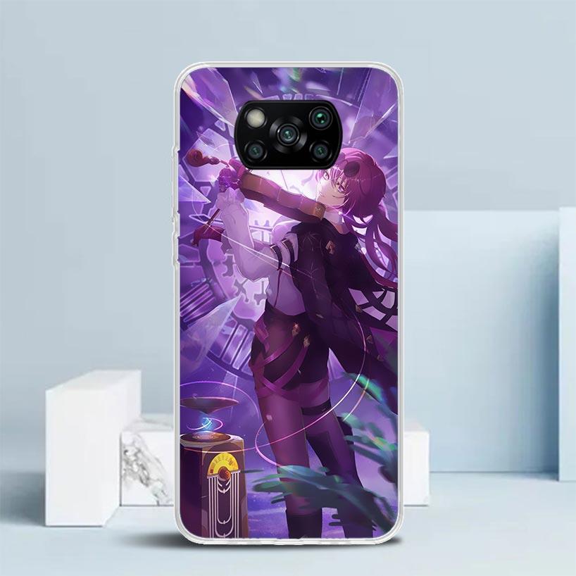 Honkai Star Rail Kafka Phone Case For Xiaomi Poco F7 Ultra X5 X6 X7 Pro M7 Redmi 15C 15 13C 13 12C 12 10C 10 10A 9 9C 9A 9T Cove