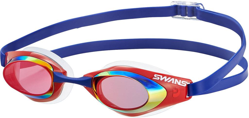 SWANS Falcon Swimming Made In Smoke X with FINA One Size Fits All SR-71MPAF Goggles, Japan, Shadow, Racing, Cushion, Certified,