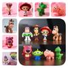 Pig Dragon Astronaut Bear Pvc Twisted Egg Toy Diy Patch Material Keychain Pendant Cartoon Style Static Display Non-filling Characters)