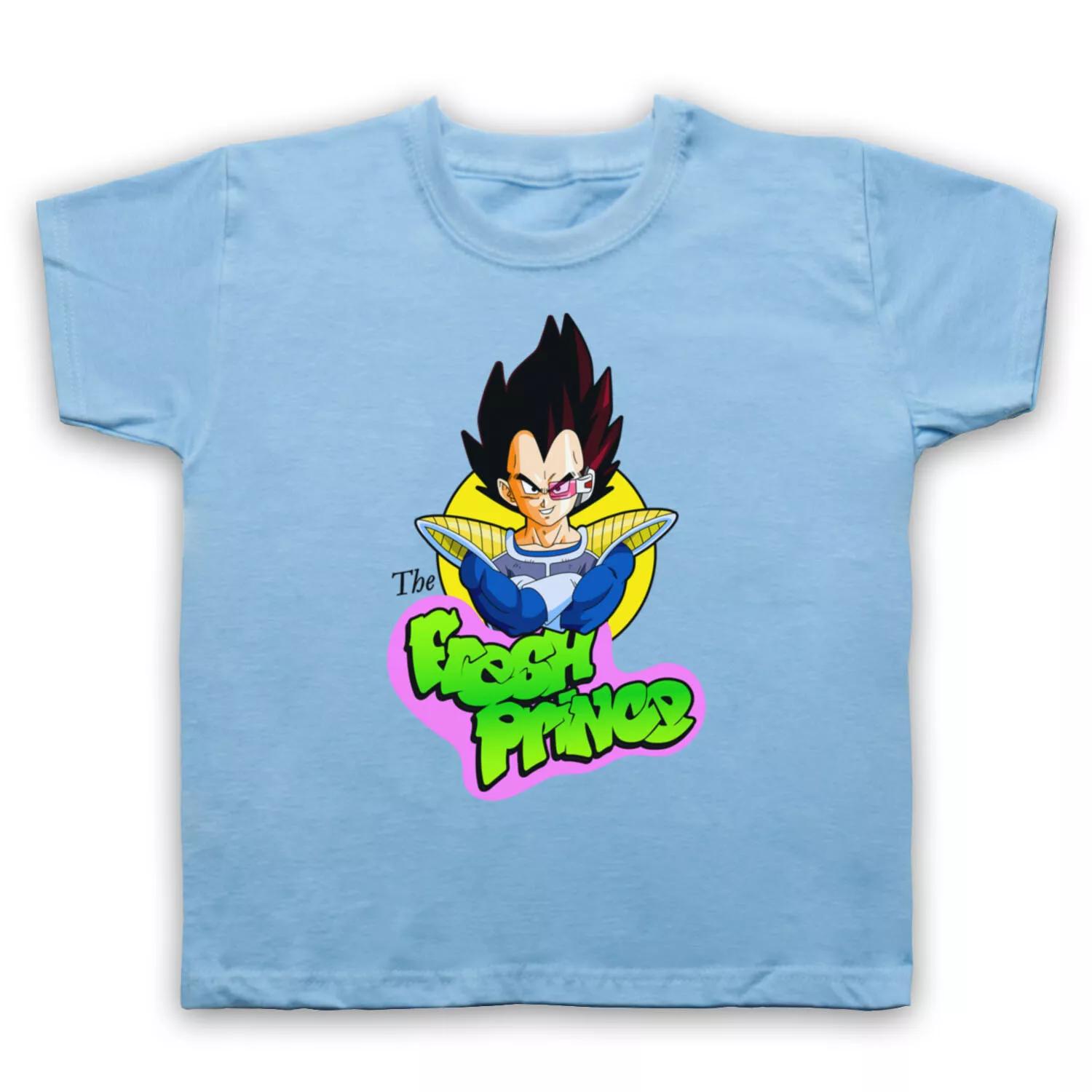 

DRAGON FRESH PRINCE BALL OF PLANET VEGETA DBZ SUPER SAIYAN KIDS CHILDS Boys Baby Children T-shirt 120