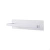 Paper Towel Holder, Black Kitchen Rack, Nonrefrigerator Organizer, Bathroom, Cabinet White Style