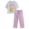 Schneewittchen und die sieben Zwerge Damen/Damen Dopey Kurzarm Langer Pyjama Set