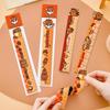 Capybara Magnetic Bookmark & Ruler: Cute, Irregular Cartoon Stationery