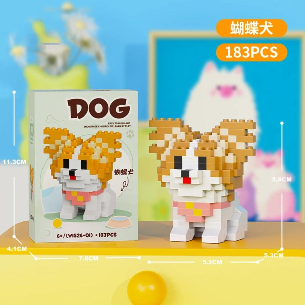 Adults Animals Micro Particle Building Blocks Toy for Children 6 to 12 Years Old Boy Birthday Gift Dog Cat Mini Bricks Girl Toys