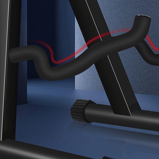 Suport pliabil pentru chitară, de sine stătător, tip A, picioare din silicon antiderapant, braț din burete moale, rezistent la zgârieturi, structură stabilă, acustic, electric