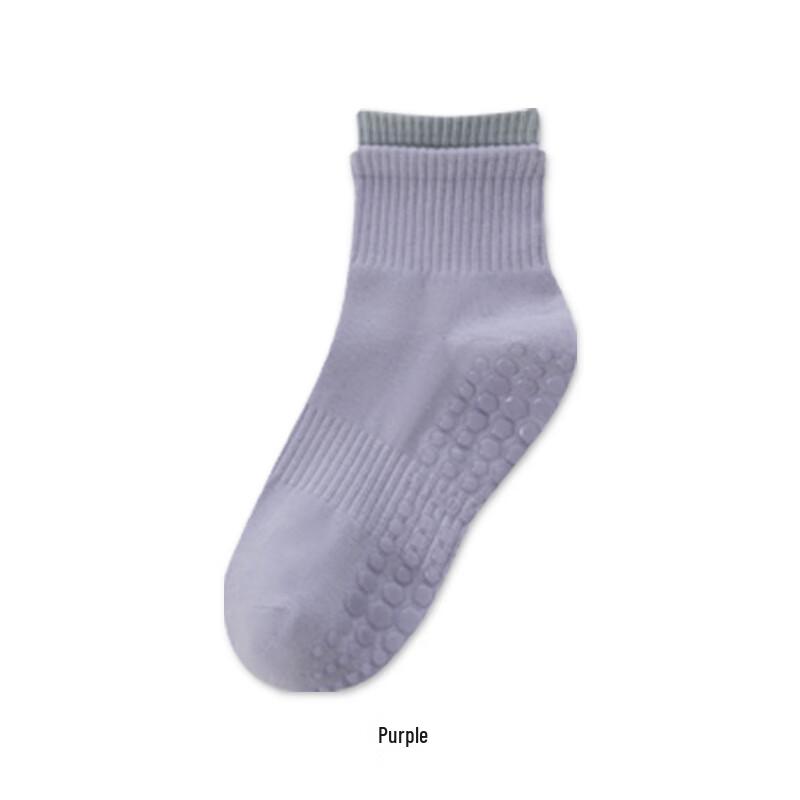 

WEZHO Women s Non-Slip Mid-Calf Yoga & Pilates Socks