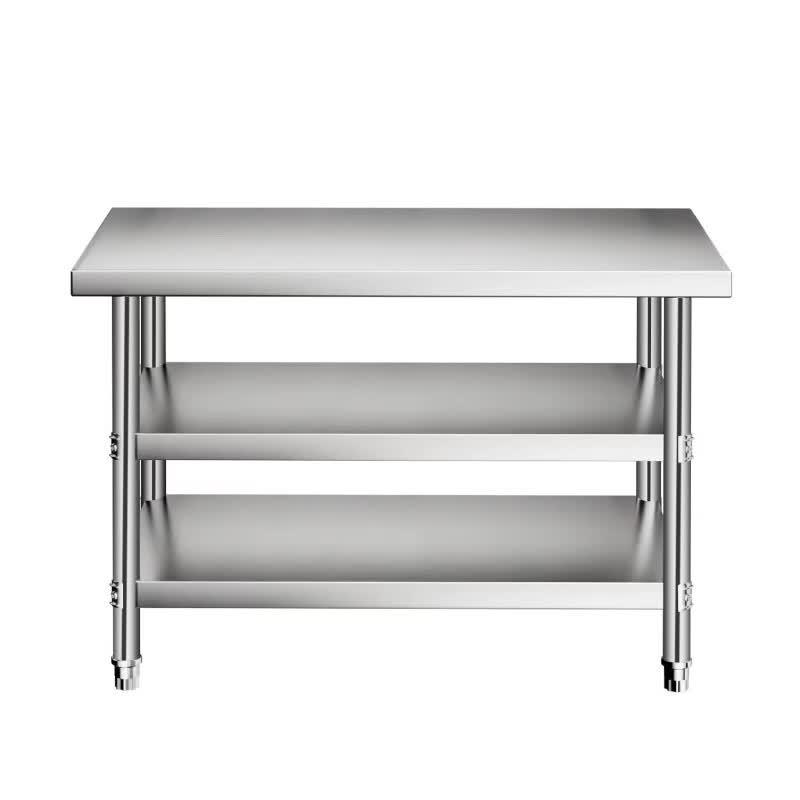Commercial Stainless Steel Kitchen Workbench with Storage