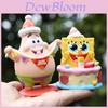 Spongebob Schwammkopf PVC Kreative Figur für Geburtstagsfeier Dekoration und Sammler