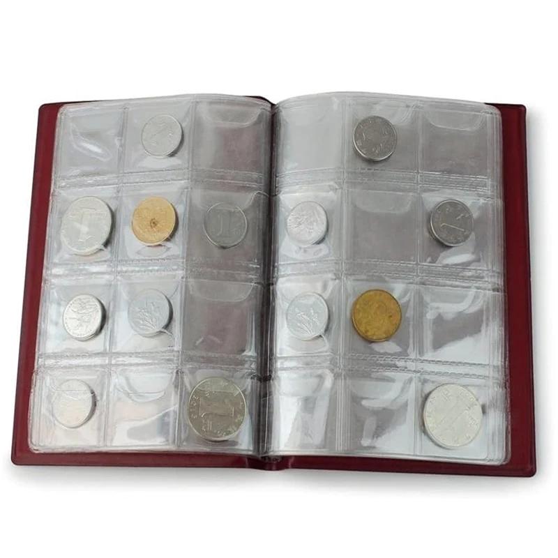 60/120/240 Pockets Album For Coinn Collection Book Home Decoration Photo Album Coinn Album Holders Collection Book Scrapbook