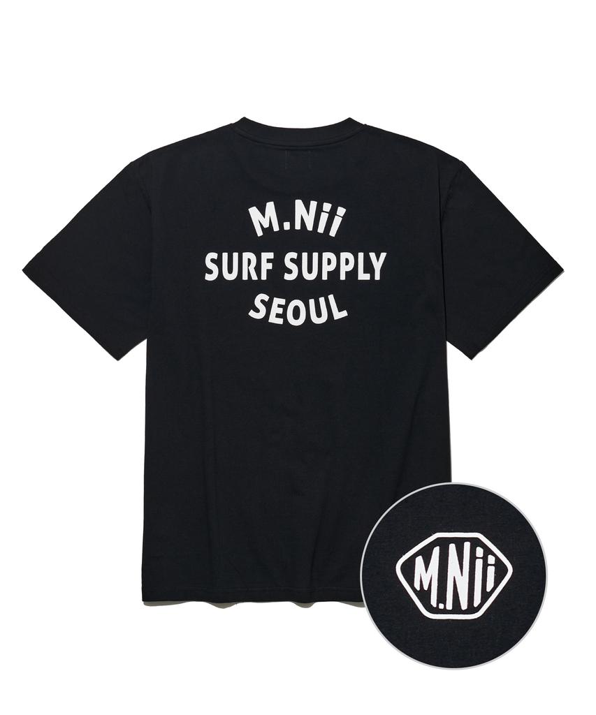 M.Nii Surf Supply T-Shirts/Black