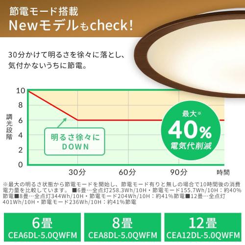 [Power Saving Measures] Iris Ohyama Ceiling Light 8 Tatami LED 4000lm LED 10 Dimming Levels 11 Color Toning Levels Night Light with Remote Control Sle