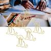 100Pcs Dog Shape Gold Paper Clips Gold Small Paper Clips Cute Paperclips  Note Taking
