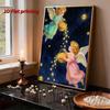 DIY Diamond Art Pearl Painting Kit for Adults, Elf Special Shaped Pearl Art Painting Wall for Home Office Decor Handmade Gift