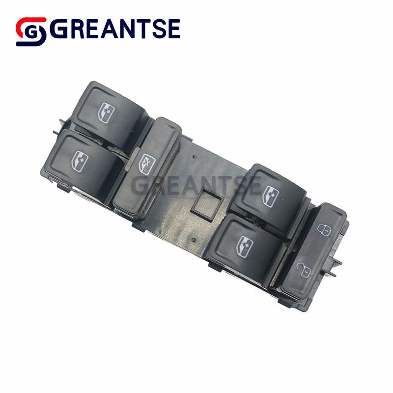 34D959857E Front Left Power Master Window Control Switch Button For VW Jetta 16 Santana 16 Car Accessories