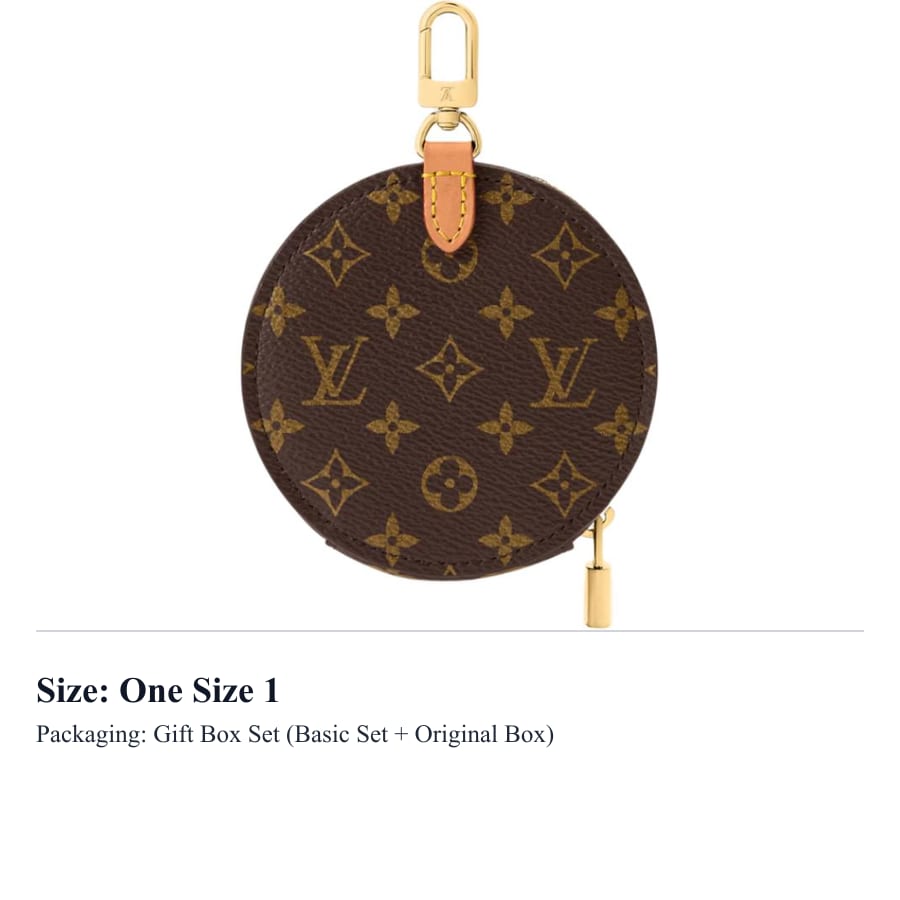 LOUIS VUITTON Monogram Canvas Travel Storage