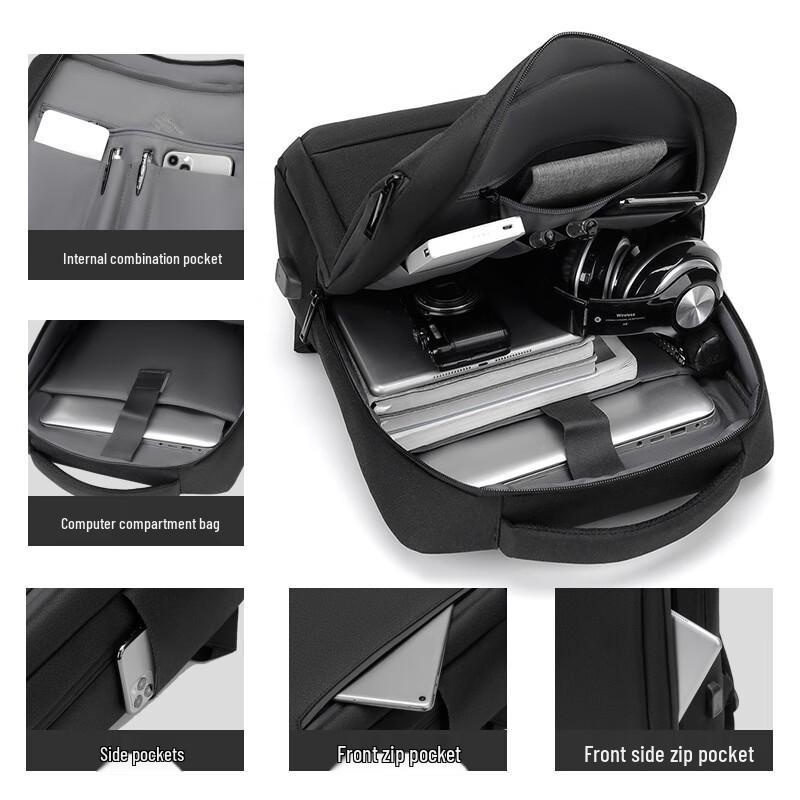 LingJing Men's Business Backpack