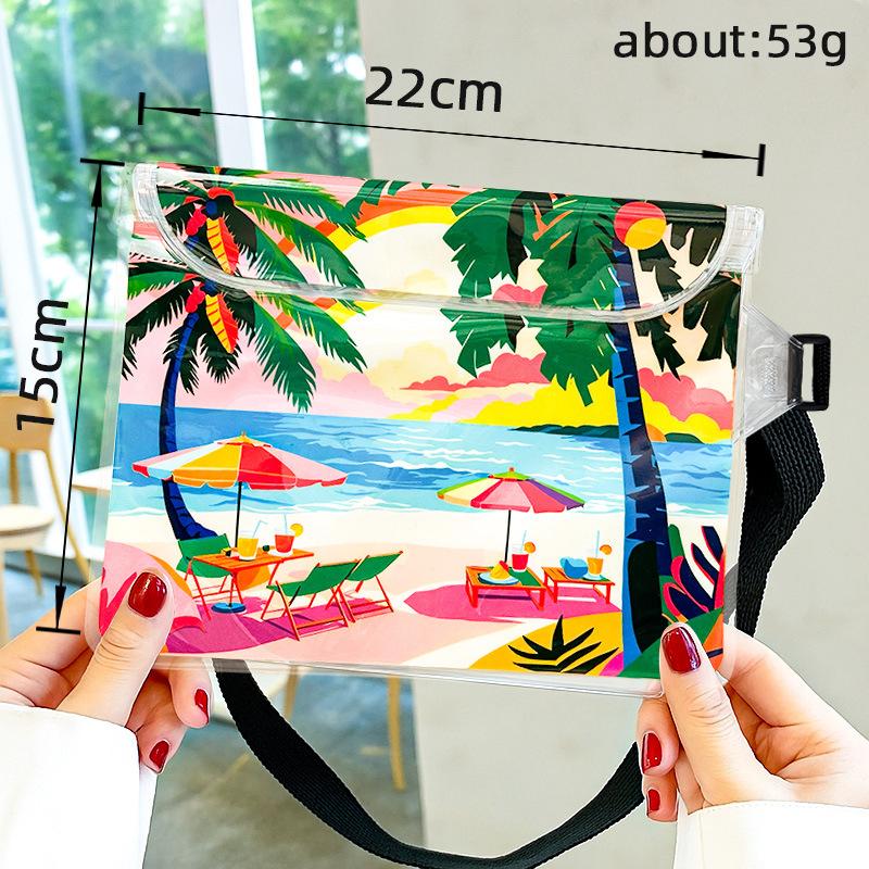 Mobile Phone Waterproof Bag, Diving, Rafting, Swimming Touch Screen Waterproof Bag, Mobile Phone Case, Storage Waist Bag