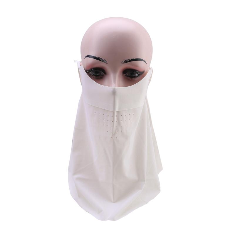 Traceless Sunscreen Mask DetachableIce Silk Mask Summer Breathable Thin Cover Face