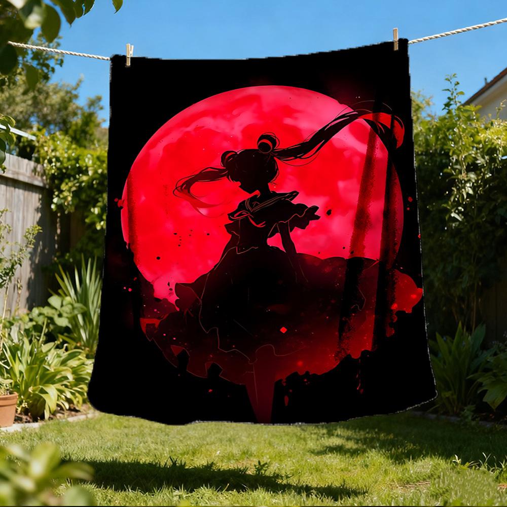 

1pc Michael Myers Outdoor Personalized Flannel Blanket, Soft, Lightweight Personalized Flannel Blanket, Digital Printing, 80x120cm