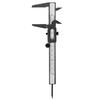 Professional Caliper Vernier Caliper Metal Rule with Clear Scale 0-5inch/120mm for Precisions Measurements Outside