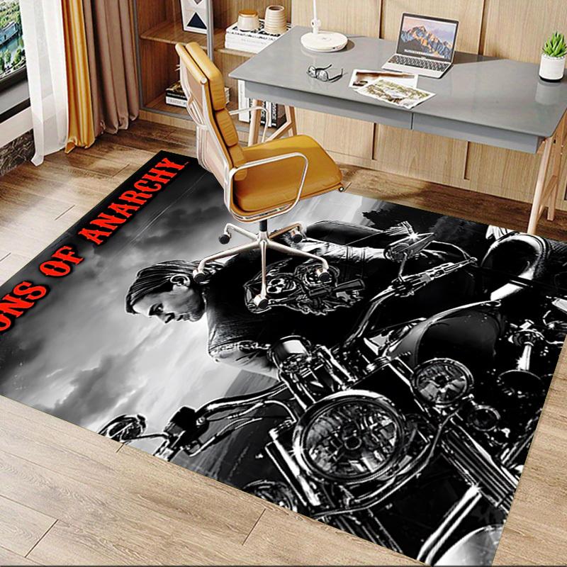 1pc SONS OF ANARCHY REAPER Carpet, Office Rug Outdoor Mat Home Decor Area Carpet Festival