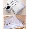High-end Elegant Gray Zipper Laundry Bag Thickening Bra Bag Home Garden Home Storage Organization