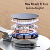 360° Rotating Aluminum Alloy Phone & Tablet Holder: Durable, Foldable, Stable Desktop Stand