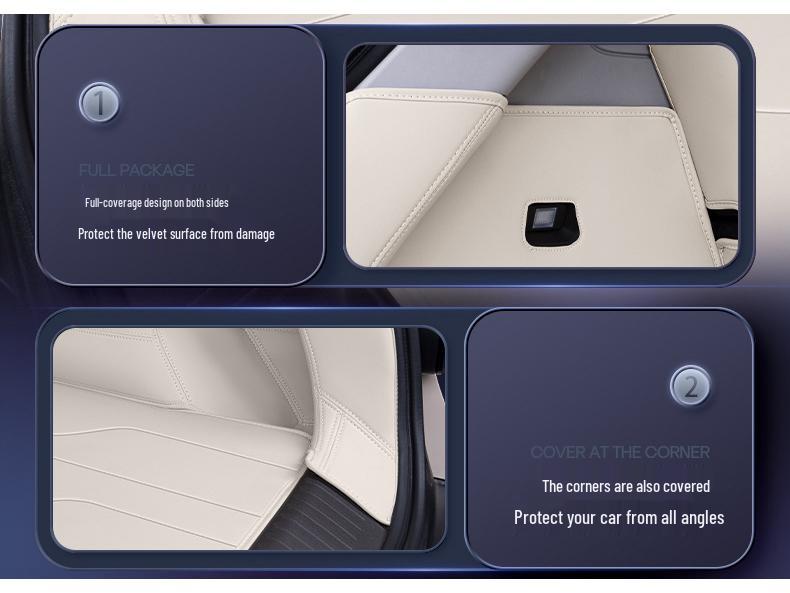 Full Coverage Trunk Mat for Wuling Bingo S: Interior Car Accessory for 25 Models