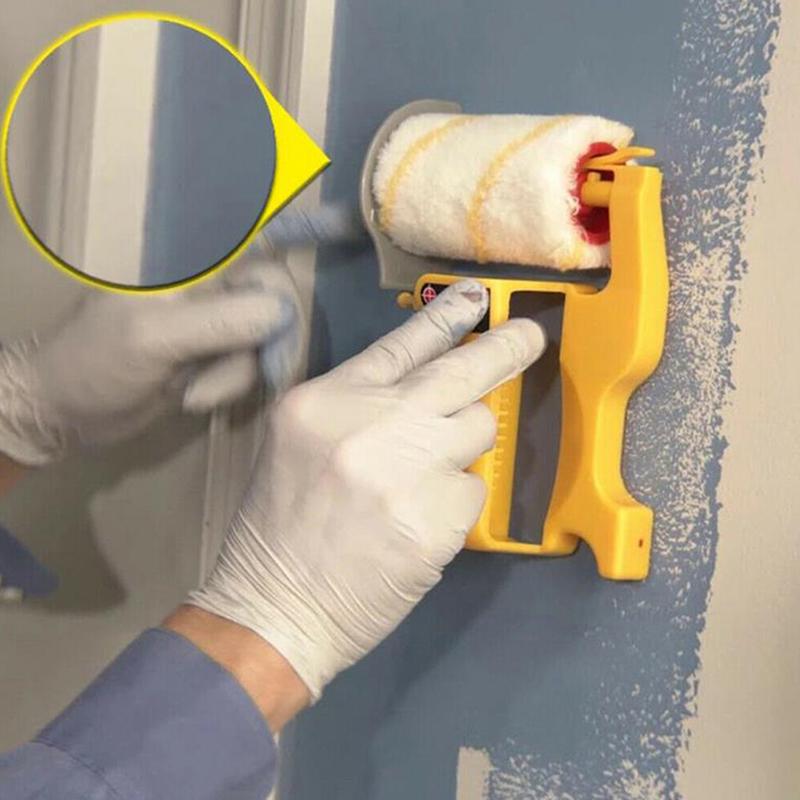 Clean-Cut Paint Edger Roller Brush Safe Tool For Home Room Wall Ceiling