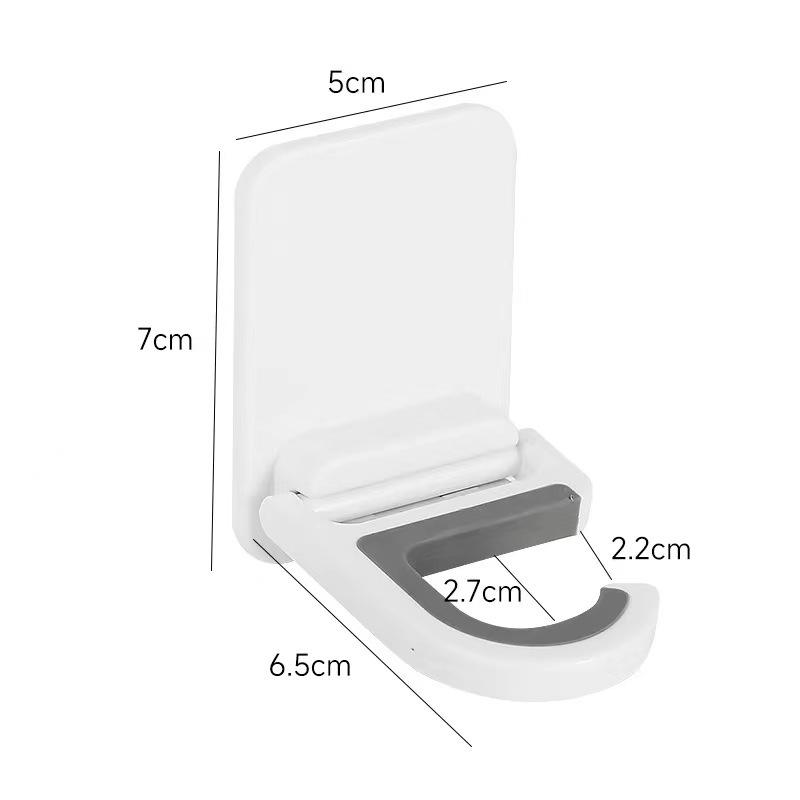 

Seamless No-Drill Mop and Broom Holder with Strong Adhesive