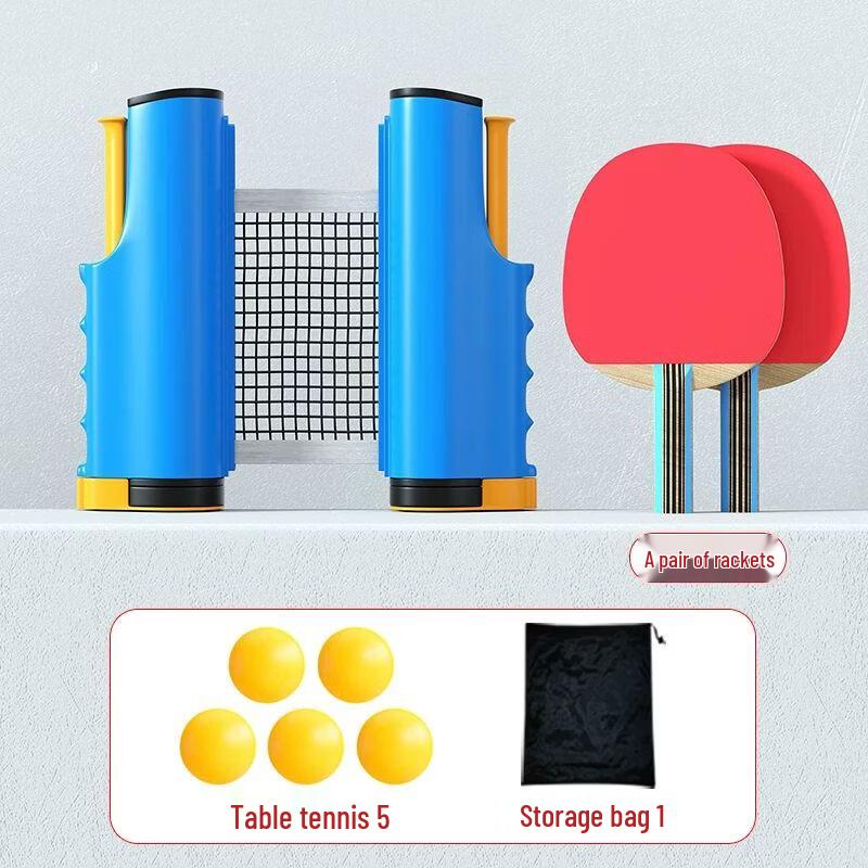 Portable Retractable Ping Pong Net Set