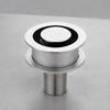 Boat Vent Cover Marine Vent Cap in 316 Stainless Steel, Threaded Stem, Polished Round Flange Hardware Body Design