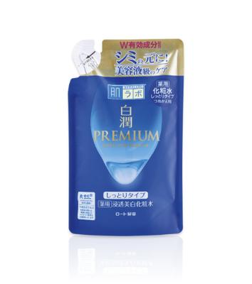 HADA LABO Shirojun Premium Lotion pleťové rozjasňující mléko náhradní náplň, 170 ml - Typ || - jemná, pro normální až suchou pokožku
