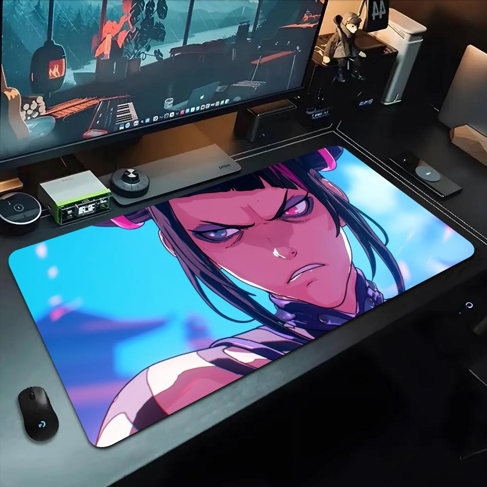 juri han Mouse Pad 500X1000 mm Large Gaming Mousepad Gamer XL Rubber Otaku Keyboard Pad Laptop Desk Mat