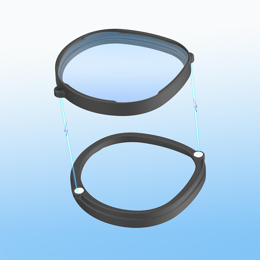 For Meta Quest 3S VR Glasses Glasses Spacer Protector Anti-Scratch Glasses Frame Magnetic Lens Protector Ring VR Accessories